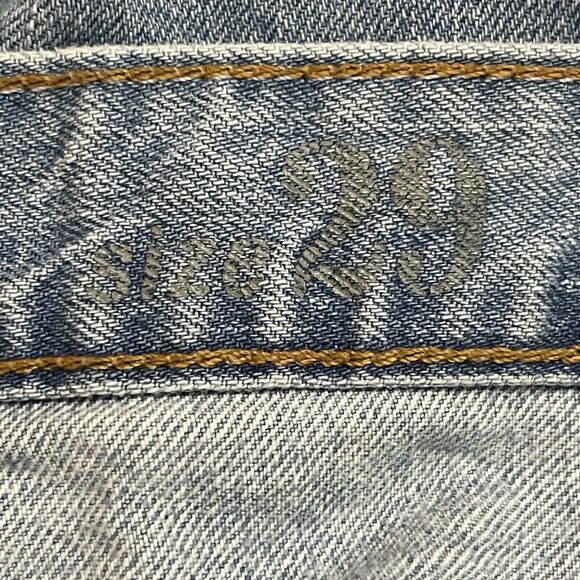 J Crew Broken in Boyfriend Jeans Womens Size 29 Blue Distressed Cotton Casual - Picture 4 of 11